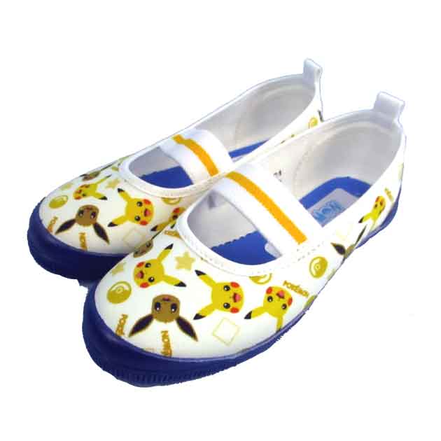 楽天キリンヤウェブショップキッズ/ジュニア/子供/男の子★asahi shoes（アサヒシューズ）★総柄ポケットモンスターズS05 バレーシューズ 幼稚園 保育園 小学校 上履き◇アサヒ/日本製◇