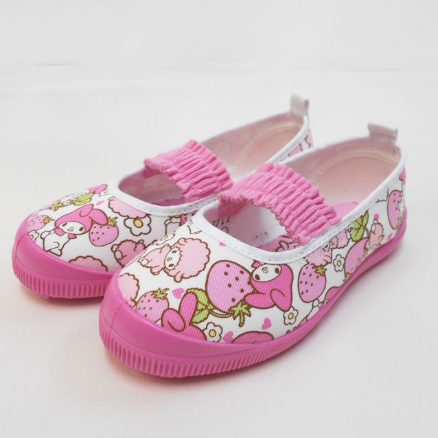 キッズ/ジュニア/子供/女の子☆asahi shoes(アサヒシューズ)☆総柄マイメロディS02 バレーシューズ 幼稚園 保育園 小学校 上履き◇アサヒ/日本製◇のサムネイル