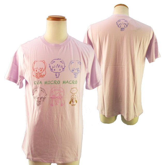 メンズ/紳士★【エヴァンゲリオン/シンジ・レイ・アスカ・カヲル・マリ・ペンペン】プリントTシャツ/キャラクターTシャツ/半袖
