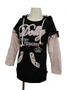 キッズ【Dolly Ribbon】☆うさ耳ロングパーカー/チュニック/長袖Tシャツ/ドーリーリボン