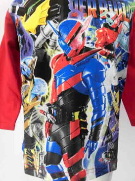 仮面ライダービルド★パネル長袖Tシャツ 長袖Tシャツボーイズ 男の子 子供 キッズ/100cm/110cm/120cm◇バンダイ◇◇バンダイ◇