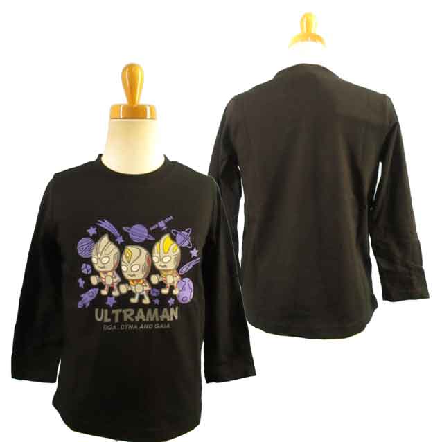 ウルトラマン/ウルトラヒーローズ★プリント長袖Tシャツ 転写プリント ボーイズ 男の子 子供 キッズ