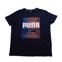 ジュニア/男の子/子供★PUMA(プーマ) 半袖Tシャツ/ロゴプリント/クルーネックTシャツ/カラーTシャツ