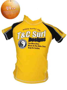 T&C Surf Designs★ラッシュガード/スイムシャツ/スイムウェア/水着/紫外線カット/キッズ/男の子/子供