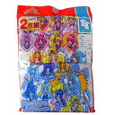 GO!プリンセスプリキュア/プリキュアオールスターズ☆3分袖スリーマ2枚組/肌着/子供肌着/半袖シャツ◇バンダイ◇
