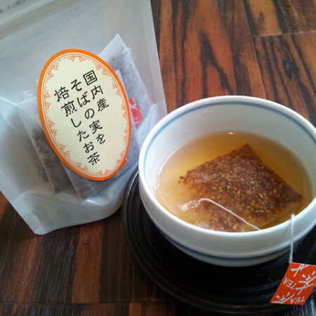 日穀製粉国内産そば茶ティーバッグ10袋入