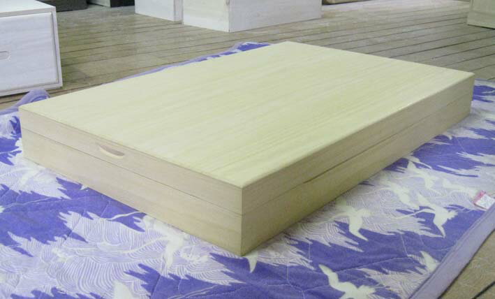 桐衣装箱桐たんす桐箱桐タンス国産額入れシンプル　総桐額縁用桐箱・印籠蓋　製造直売商品番号7496