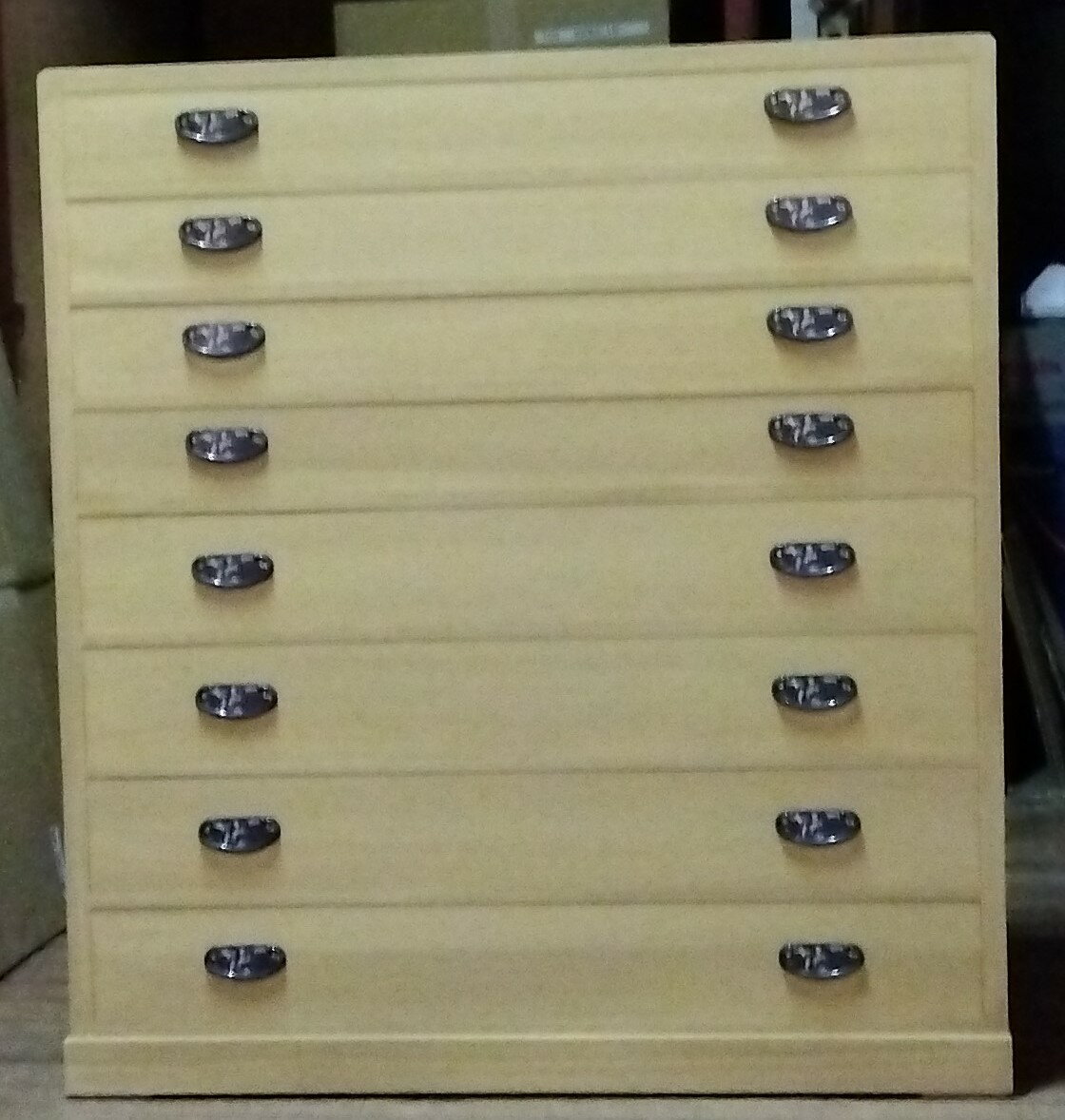 桐たんす桐タンス着物整理国産収納8段　総桐着物箪笥8段（浅4・深4）製造直売商品番号7796