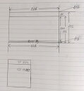 桐箱木製収納木箱シンプル 総桐人形入れ(身の内寸680x490x500mm)製造直売商品番号7836