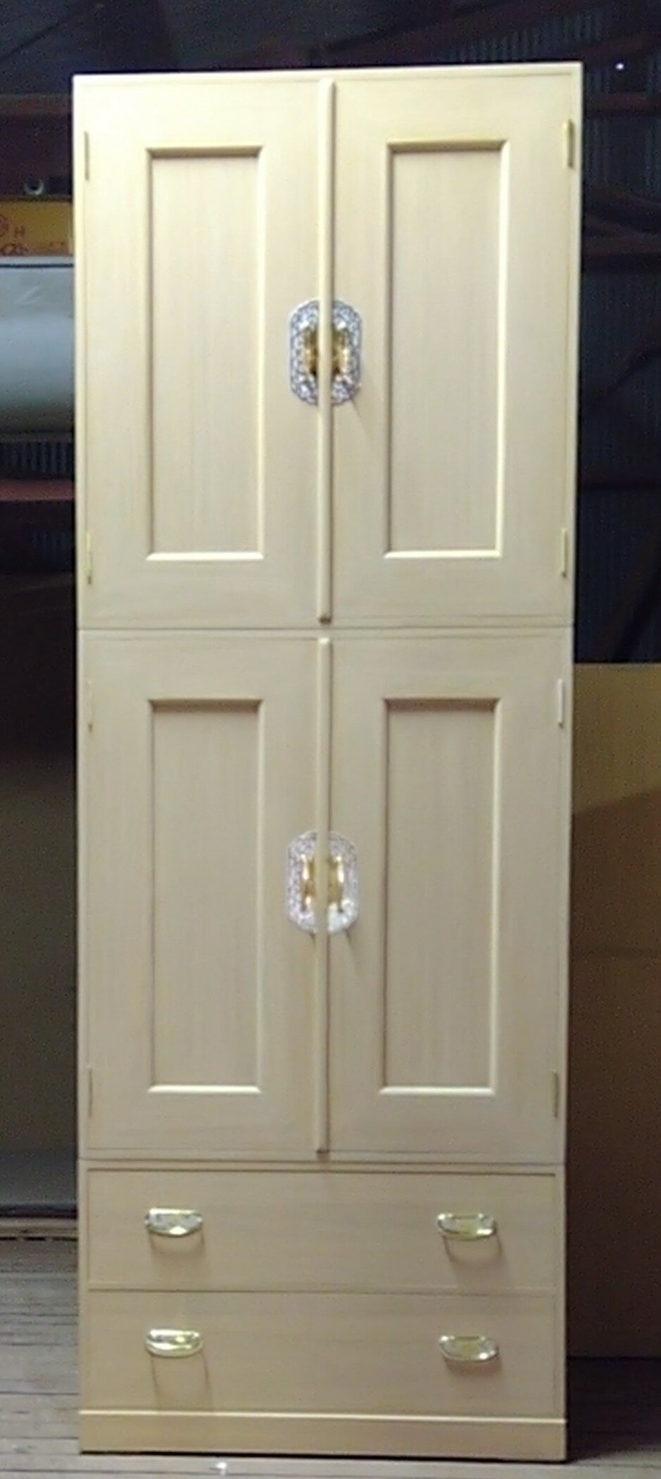 桐たんす桐タンス桐箪笥着物収納帯タンス3段重ね総桐着物・帯収納箪笥・3段重ね製造直売商品番号7904