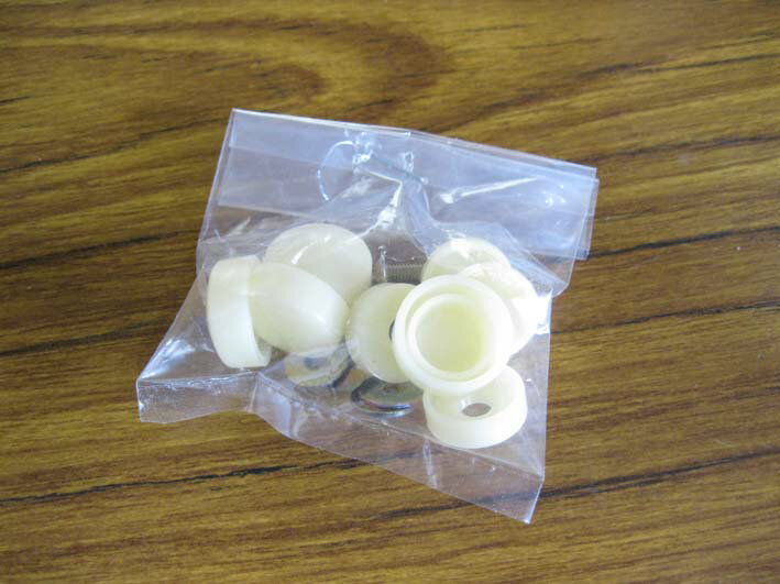 小ねじ保護キャップキャップセットDIY　金具　引手　部品　裏ねじM3x18（13mm用）　商品番号　nezi18