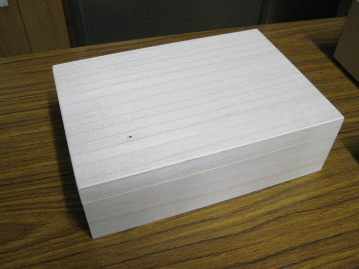 箱贈答用木箱桐木製総桐小箱/2個組アウトレット商品番号kobako12