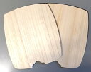 三味線用趣味楽器地唄用・長唄用等 三味線用保護板(胴板・2枚組)製造直売商品番号1987HD