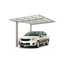 LIXIL リクシル ネスカF 1台用 基本 30-57型 標準柱 H22 ポリカーボネート屋根材使用 『 カーポート 1台 本体のみ 駐車場 屋根 外構 エクステリア DIY 』