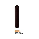 個人宅配送不可 帝金 ACT-18A バリカーピラー型 ボラード アルミキャスト+スチールタイプ 直径165.2mm 固定式 ダークブラウン