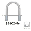 個人宅配送不可 帝金 S84C2-06 バリカー横型 スタンダード ステンレスタイプ W720×H700 直径101.6mm 脱着式