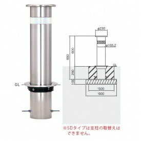 商品番号11170101メーカー帝金サイズ高さ 600.0mm通常納期7〜14日後発送直径（mm）165.2素材ステンレス重量（kg）14配送区分5※商品により配送可能エリアが異なります。配送エリア表をご覧ください。工事対応この商品は工事を承っておりません。