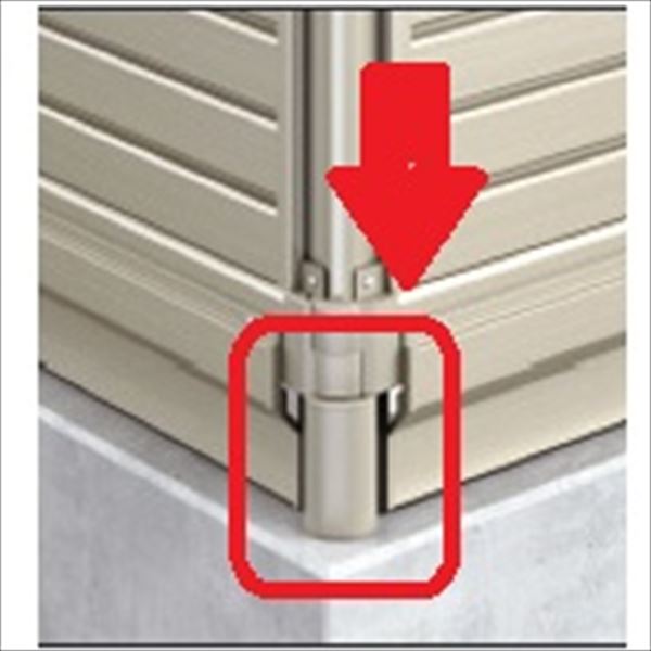 三協アルミ フレイナ オプション 下桟すき間カバー用 コーナーキャップ(1個)