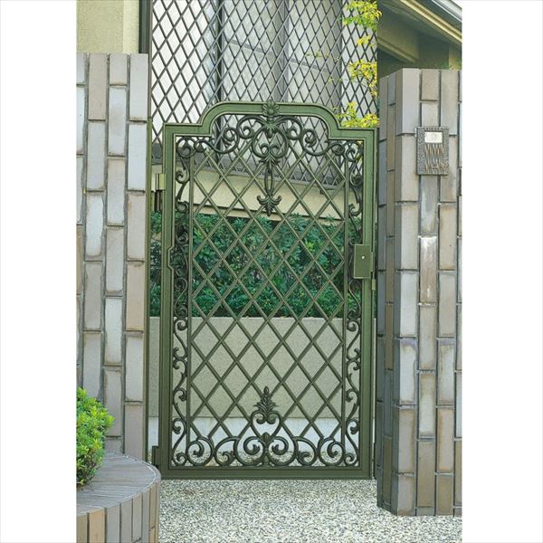 【送料無料】三協アルミ 門扉 ラビロス 1型 片開きセット 門柱タイプ 0812 『ゲート 部材 ガーデン 住..