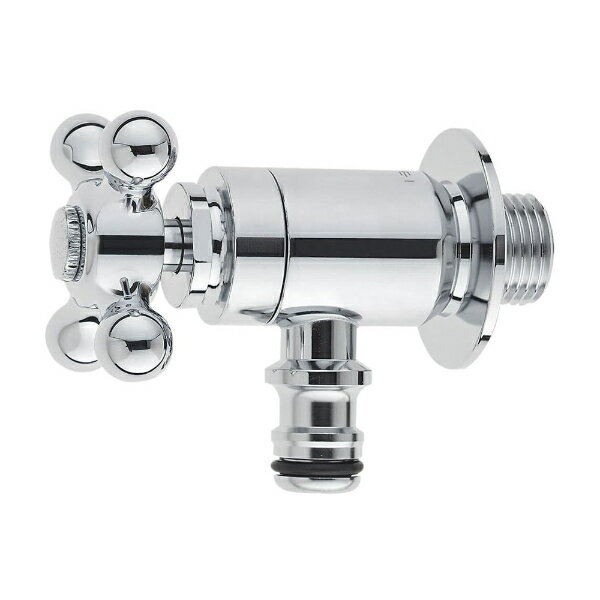 三栄水栓製作所 ガーデン水栓 クロスハンドル Y1812Y-13