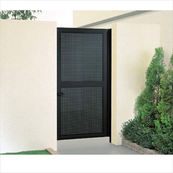 【送料無料】【法人様限定商品 個人宅・現場配送不可】四国化成 クレディ門扉 8型 柱仕様 片開き 1016 『ゲート 部材 ガーデン 住宅 境界 入口 塀 壁 diy おしゃれ 形材 門扉』