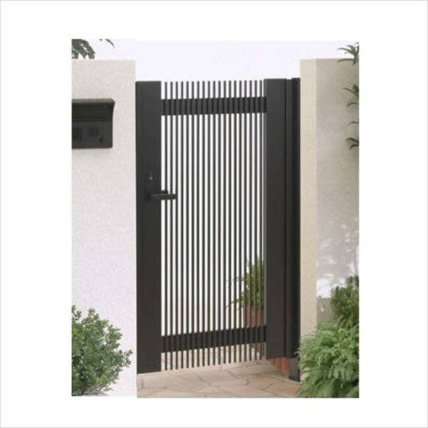 【送料無料】【法人様限定商品 個人宅・現場配送不可】四国化成 クレディ門扉 9型 柱仕様 片開き 0910 ..