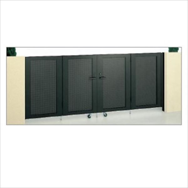 【送料無料】【法人様限定商品 個人宅・現場配送不可】四国化成 クレディ門扉 8型 柱仕様 4枚折り扉 08..