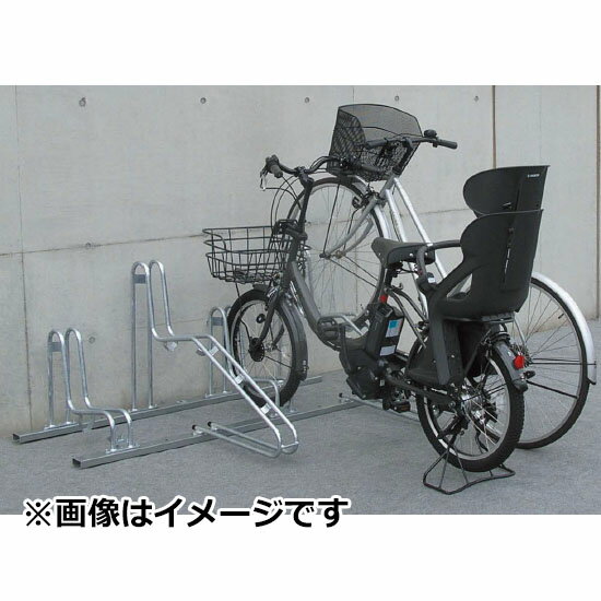 ダイケン 前輪差込式平置きラック CS-G5B ＊Bは左側より高位用での始まり 『収容台数 5台用』