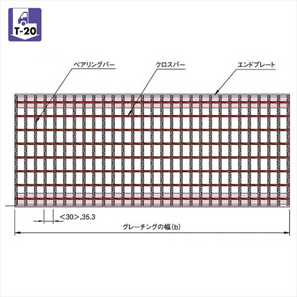 中部コーポレーション　JIS側溝用　かさ上げ用溝蓋　適用荷重T-20　VG5K 75-5125A