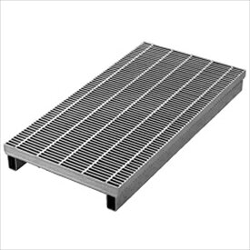 個人宅配不可 法人様限定 ヨドコウ　ヨドグレーチング　細目かさあげみぞぶた（JISタイプ）　ノンスリ..