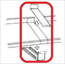 【送料無料】 岩井工業所 アプローチ オプション 本体600（先付後付共用） ジョイント ステンレス製 ＊本体と同時購入価格 『ひさし』 『庇 おしゃれ DIY 雨よけ 洗濯干し場 後付け 玄関 窓 エクステリア 』