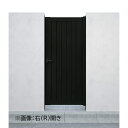 【送料無料】YKKAP シンプレオ門扉TM1型 片開き 門柱仕様 09-16L HME-V-TM1 『たて目隠しデザイン』『ゲート 部材 ガーデン 住宅 境界 ...