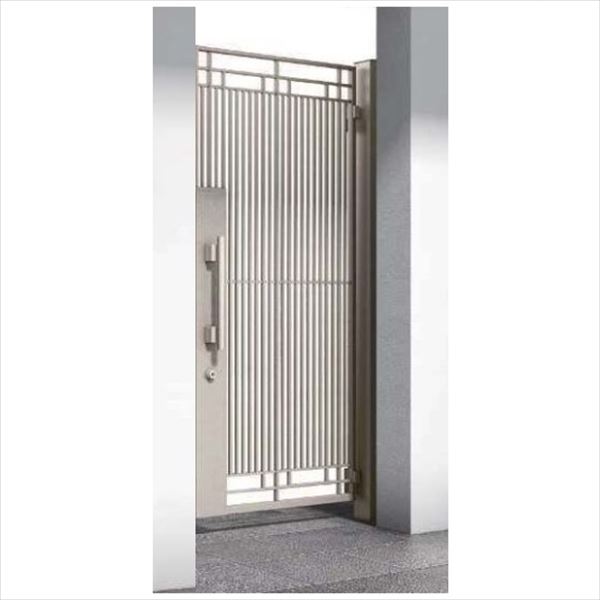 【送料無料】YKKAP シャローネ門扉 SA02型 片開き 門柱仕様 08-16R 『ゲート 部材 ガーデン 住宅 境界 ..