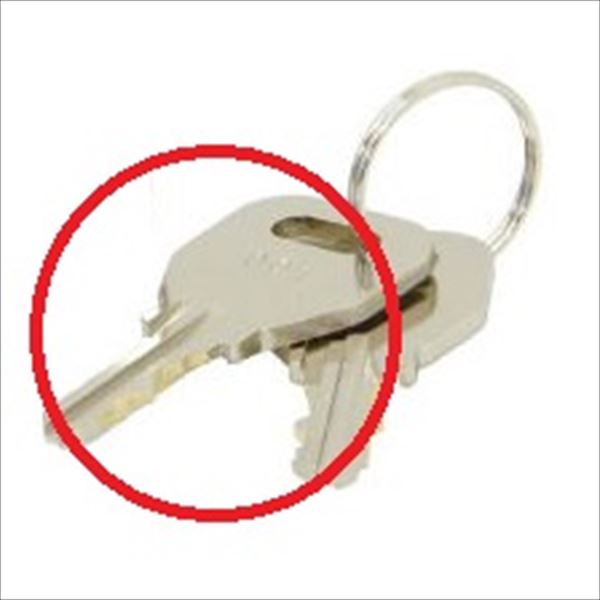 コーワソニア オプション キーシリーズ シリンダー錠 KEY-14 スペアキー