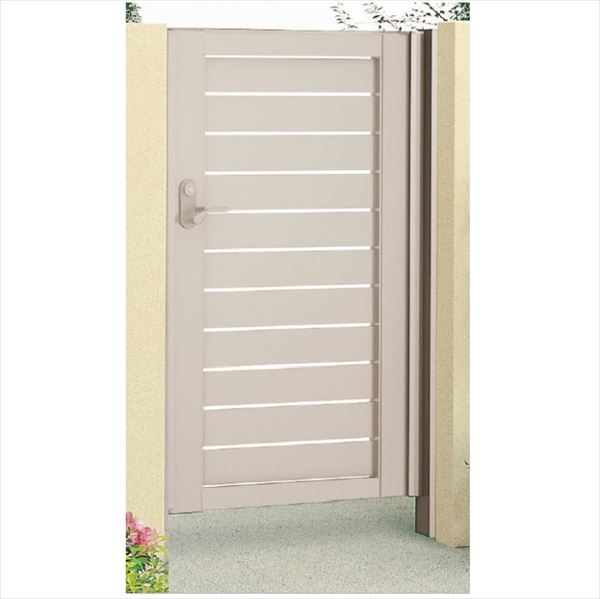 【送料無料】【法人様限定商品 個人宅・現場配送不可】四国化成 クレディ門扉 11型 片開きセット 柱仕..