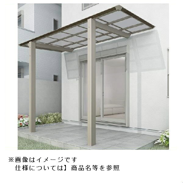 【送料無料】 【法人様限定商品 個人宅・現場配送不可】四国化成 スマート トップ 連棟セット 前柱仕様 延高 間口3624×4尺（1257） LSMTRFE-K3713 木調タイプ/熱線吸収ポリカ ※単体購入不可