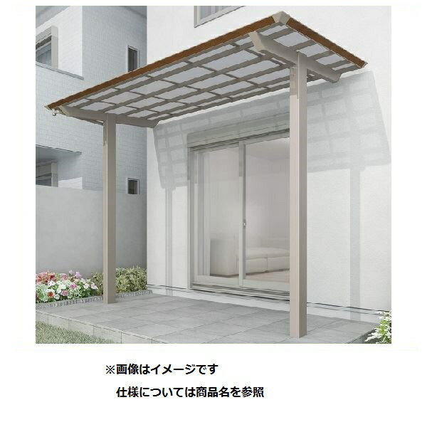 【送料無料】 【法人様限定商品 個人宅・現場配送不可】四国化成 スマート トップ 連棟セット 中柱仕様 延高 間口4228×7尺（2093） LSMTRCE-K4321 木調タイプ/熱線吸収ポリカ ※単体購入不可