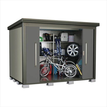 キロスタイル-SK キロスタイル物置 15 『日本製 サンキンとコラボ!ホームセンターでも大人気シリーズです 中型・大型物置 屋外 DIY向け』 ギングロ