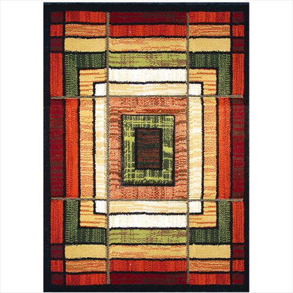 【欠品中 3月下旬入荷予定】ダッチウエストジャパン ラグ アンビエンス テラコッタ サイズ：スキャッタ..