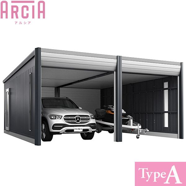 『配送は関東・東海限定』　イナバ物置　アルシア　TypeA　一般型　DR-3162HPA-2　ハイルーフ　『シャッター車庫　ガレージ』