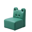 オモイオ(omoio) キッズソファ1P ワニ W360×D400×H470×SH220mm KS-1P-WA (旧品番:AS-019)