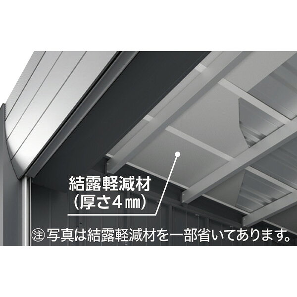 【単品購入不可】【受注生産品】イナバ物置 ARCIA FIT アルシアフィット オプション DM-2635HDA DM-2635HDB Type A Type B 兼用 結露軽減材付屋根 追加金額