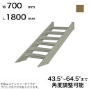 XcA~H STAIRS XeA[Y Ki{ Ki L1800mm Ki W700mm Xebv 5 pxߔ͈ 43.5`64.5 ̑ω׏d 150kg SB1807T0 uY