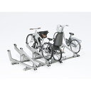 法人様限定(現場配送不可) ダイケン アルミ製スライドラック SR-AHWシリーズ SR-AHW38 『 自転車38台収容 』