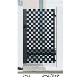 【送料無料】YKKAP シャローネ門扉 SC02型 08-12 門柱・片開きセット『ゲート 部材 ガーデン 住宅 境界 入口 塀 壁 diy おしゃれ 鋳物 洋風 門扉』