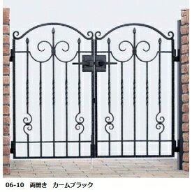 商品番号20375401メーカーYKKAPサイズ幅 1400.0mm × 高さ 1000.0mm通常納期5〜10日後発送用途両開き素材アルミ配送区分1※商品により配送可能エリアが異なります。配送エリア表をご覧ください。工事対応この商品は工事を承っておりません。YKKの門扉で、自分の個性を大切に、住まいに格別のこだわりを持つ、そんな方々のニーズにお応えするのがロートアイアン調の「トラディシオン」シリーズです。ファサードに特別の美しさとゆとりをお届けするアイテムの数々が、住まいを個性的に演出します。備考●「本体」＋「柱」＋「錠」のセットとなります。●セット価格は、内開き仕様で打掛錠3型での価格です。※サイズ（幅）は扉部分のみの合計寸法となります（例：両開きの場合、扉2枚分の寸法）。柱の外〜外までの寸法とは異なります。●錠の色は、本体色と同一カラーになります。
