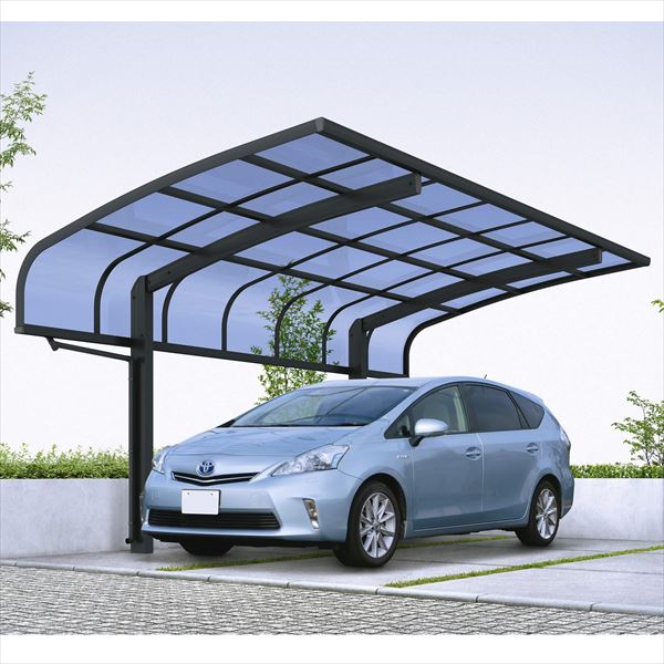 全国配送 YKKAP YKK カーポート アリュース キャップ 600タイプ 単体セット 57-27 H22 ポリカーボネート屋根 YCP-A 5727サイズ』『 カーポート 車庫 ガレージ 駐車場 屋根 diy 』