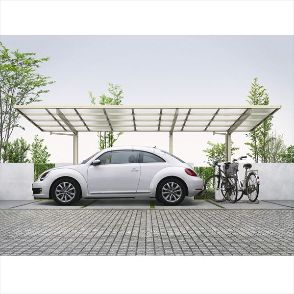 全国配送 YKKAP YKK カーポート エフルージュ FIRST 600タイプ 奥行延長セット J57・14-30 H25 熱線遮断ポリカーボネート屋根 DCS 『 カーポート 車庫 ガレージ 駐車場 屋根 diy 』