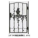 【送料無料】リクシル 新日軽 ディズニー門扉 角門柱式 プーさんB型 0710 片開き『LIXIL ゲート 部材 ガーデン 住宅 境界 入口 塀 壁 diy キ...