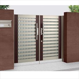 【送料無料】【法人様限定商品 個人宅・現場配送不可】四国化成 アルディ門扉2型 柱仕様 1012 両開き ..